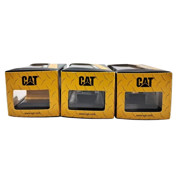 Cat Construction Mini Vehicle Set Of 3 - 906 Wheel Loader 420E Backhoe Loader & - Picture 5 of 9